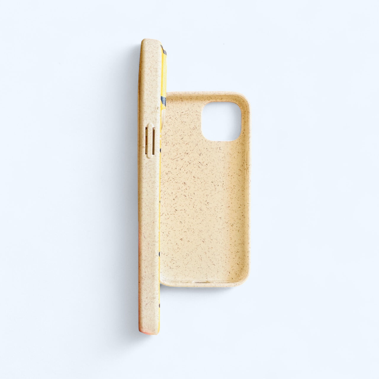 Retro Floral Eco Friendly Tough Phone Case in Honey Yellow - iPhone Samsung