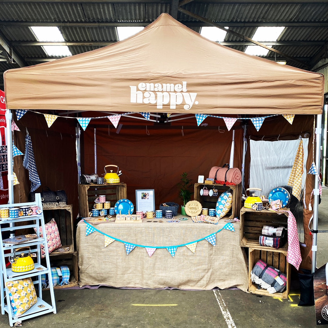 When I Took My Small Business to it's First "Big" Event - Enamelhappy