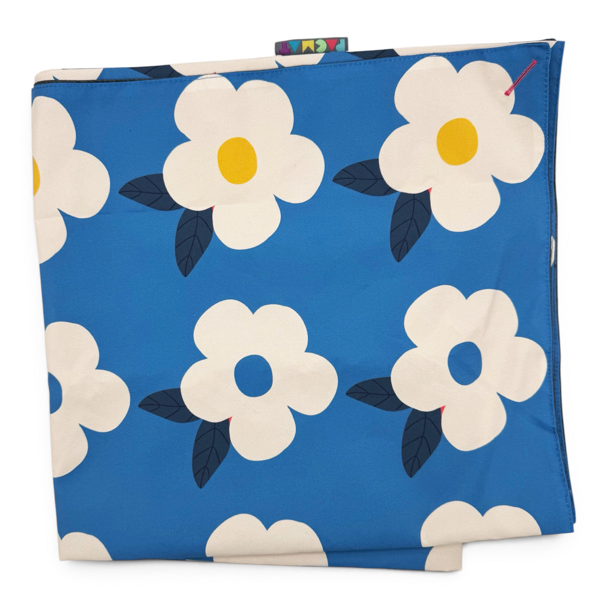 Retro Floral Family PACMAT® Picnic Blanket