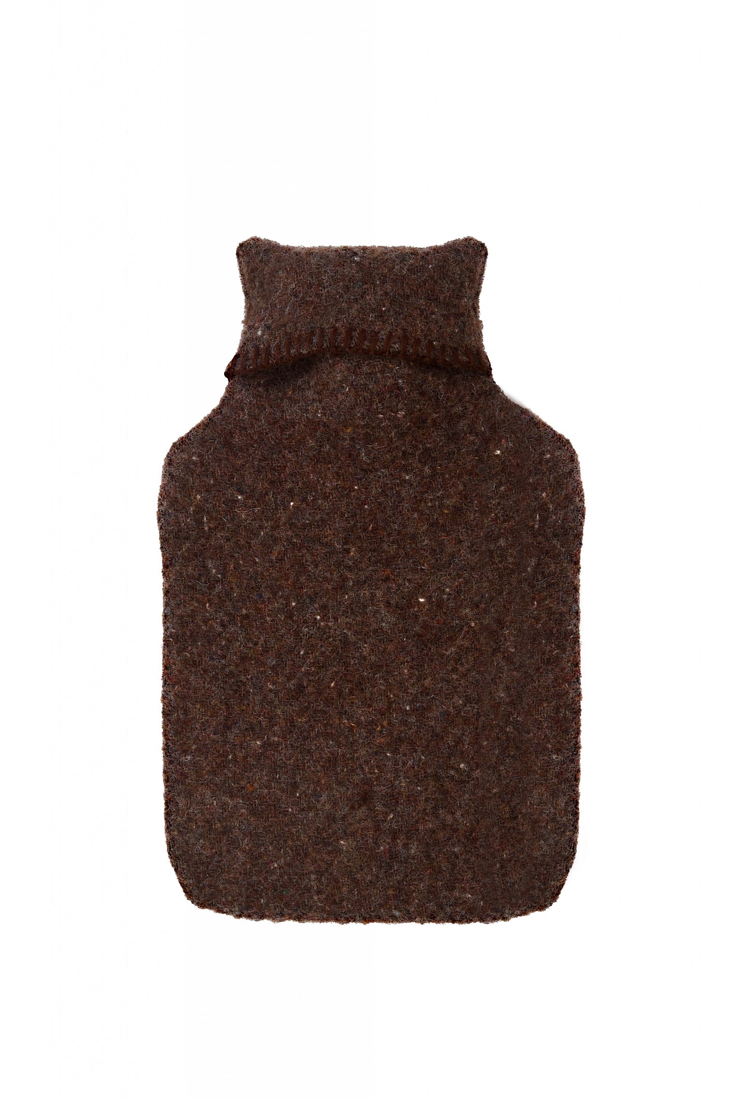 100% Recycled Pure Wool Hot Water Bottle by Tweedmill