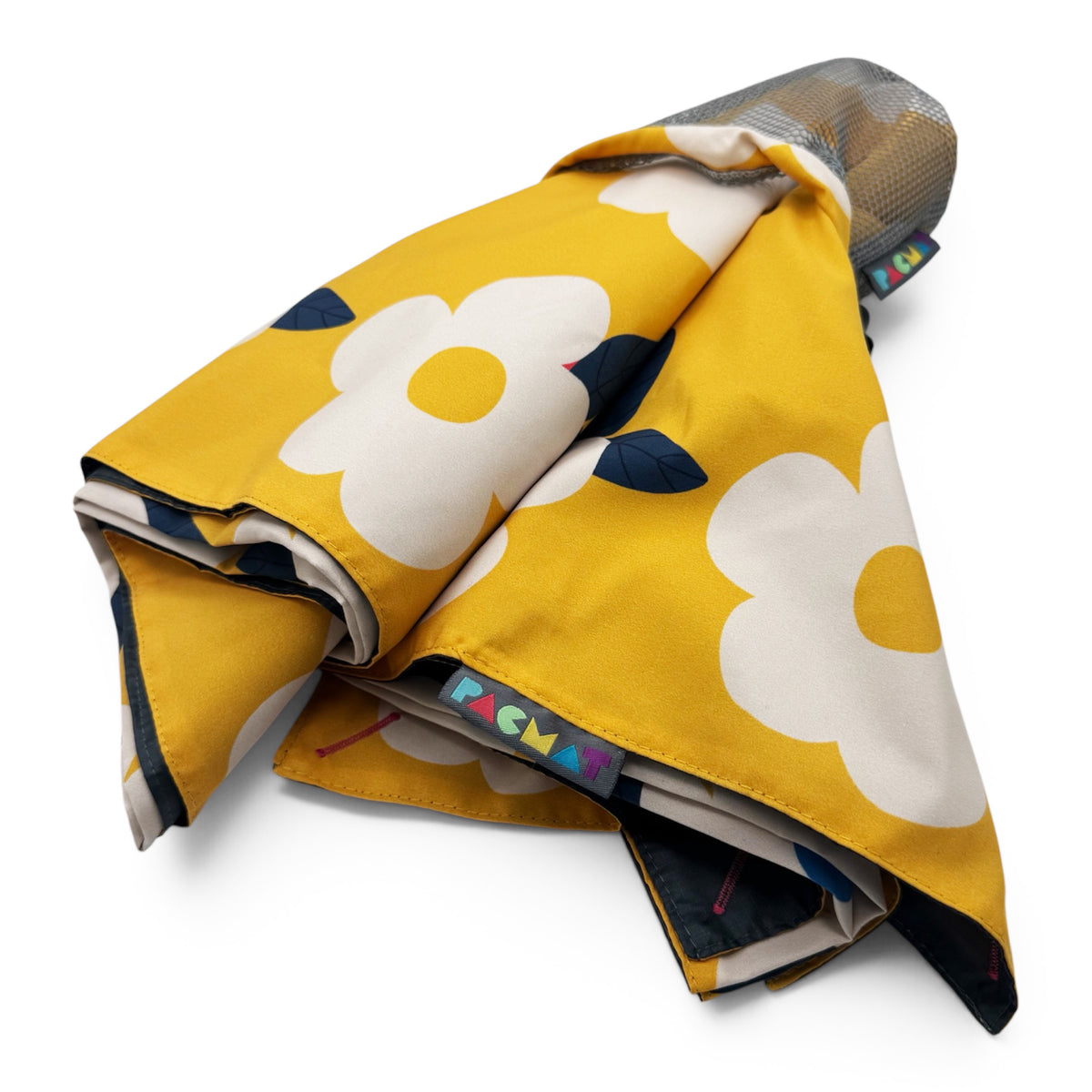 Retro Floral Family PACMAT® Picnic Blanket