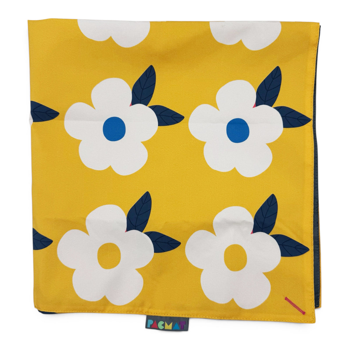 Retro Floral Family PACMAT® Picnic Blanket