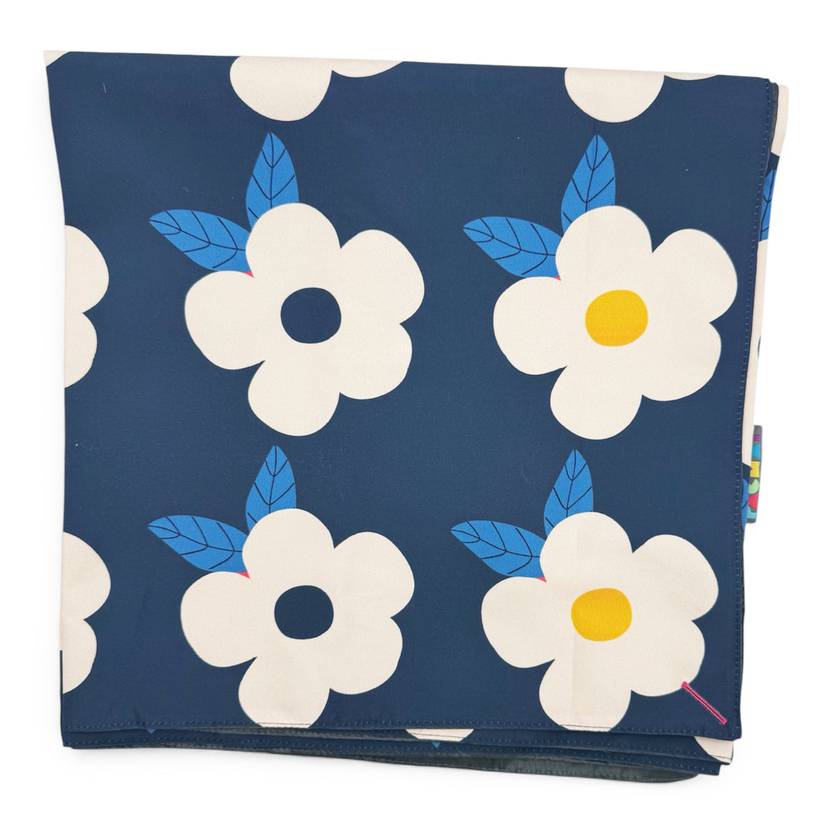 Retro Floral Family PACMAT® Picnic Blanket