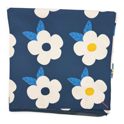 Retro Floral Family PACMAT® Picnic Blanket