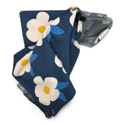 Retro Floral Family PACMAT® Picnic Blanket