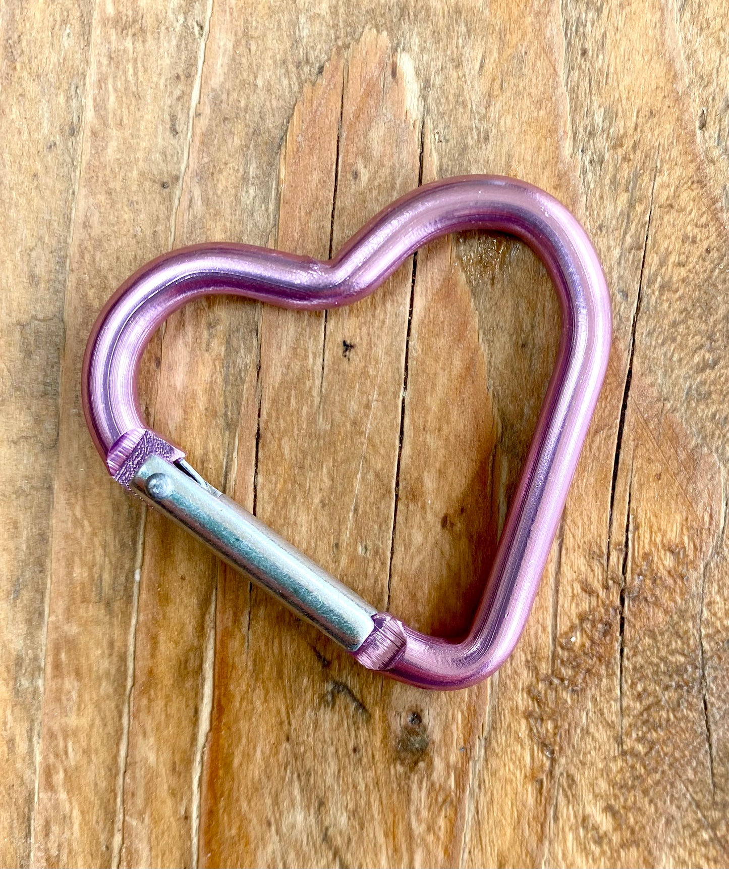 Heart Carabiner Clip (various colours)