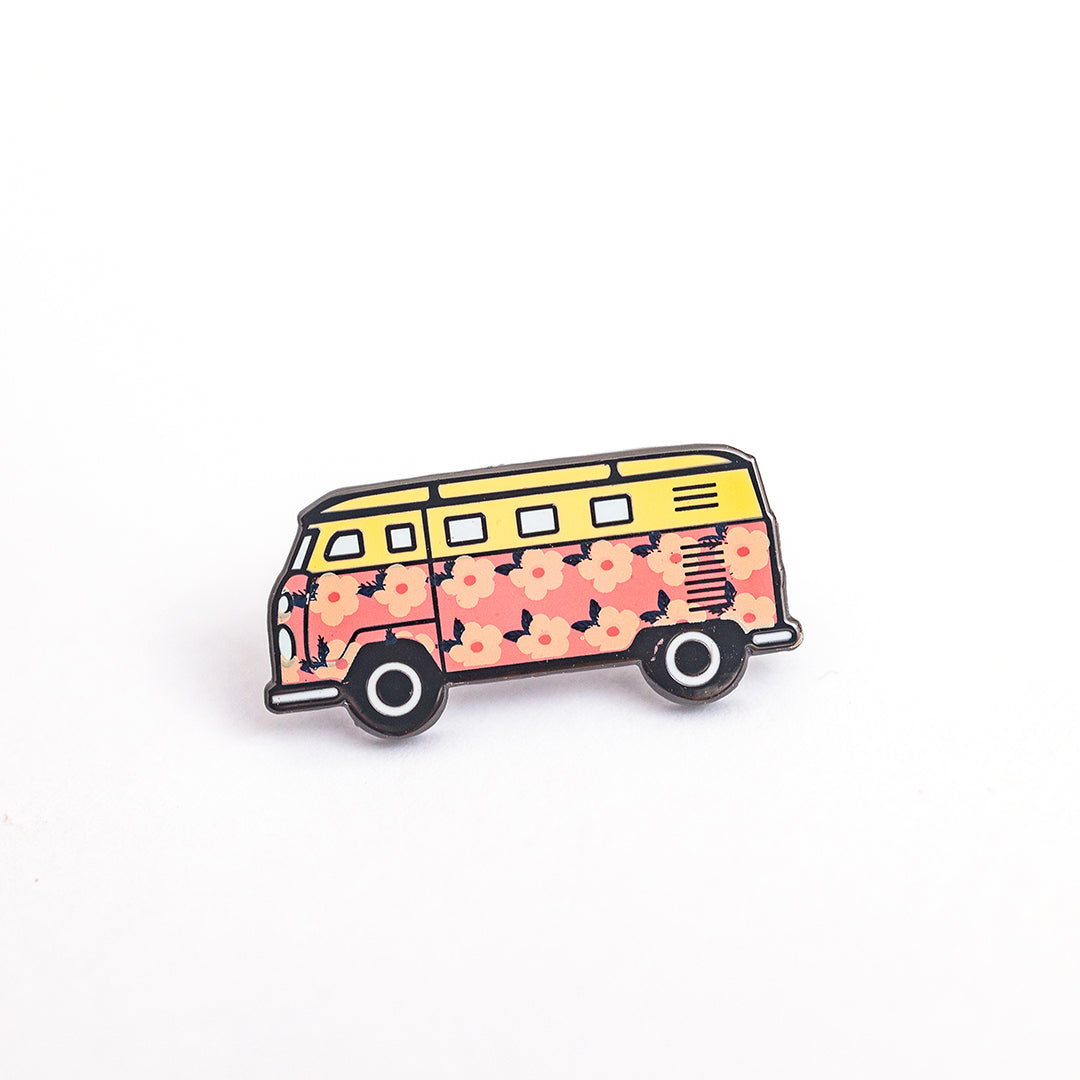 Pretty Pin Badges Retro Inspired - Enamelhappy