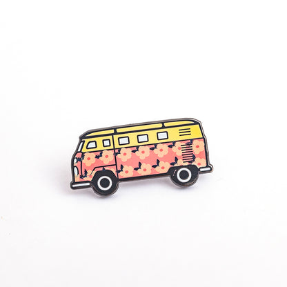 Pretty Pin Badges Retro Inspired - Enamelhappy